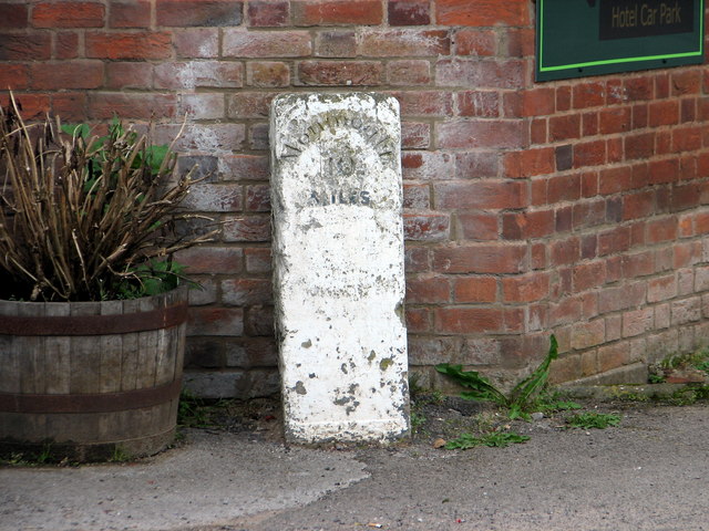 File:Tintern - milestone by the Wye Valley Hotel - geograph.org.uk - 1044751.jpg