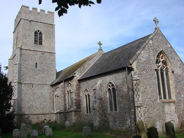 File:Wicklewood All Saints church - geograph.org.uk - 2253762.jpg