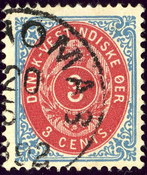 File:1873issue 3c Antilles danoises St.Thomas Yv6 Mi6a.jpg