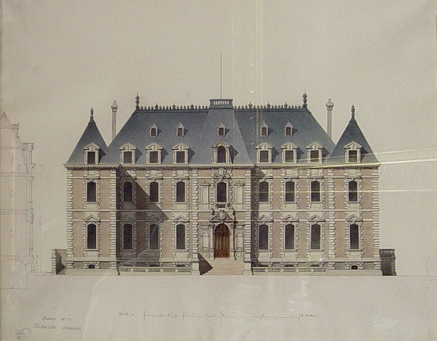 File:Chateau de Sceaux Drawing.jpg