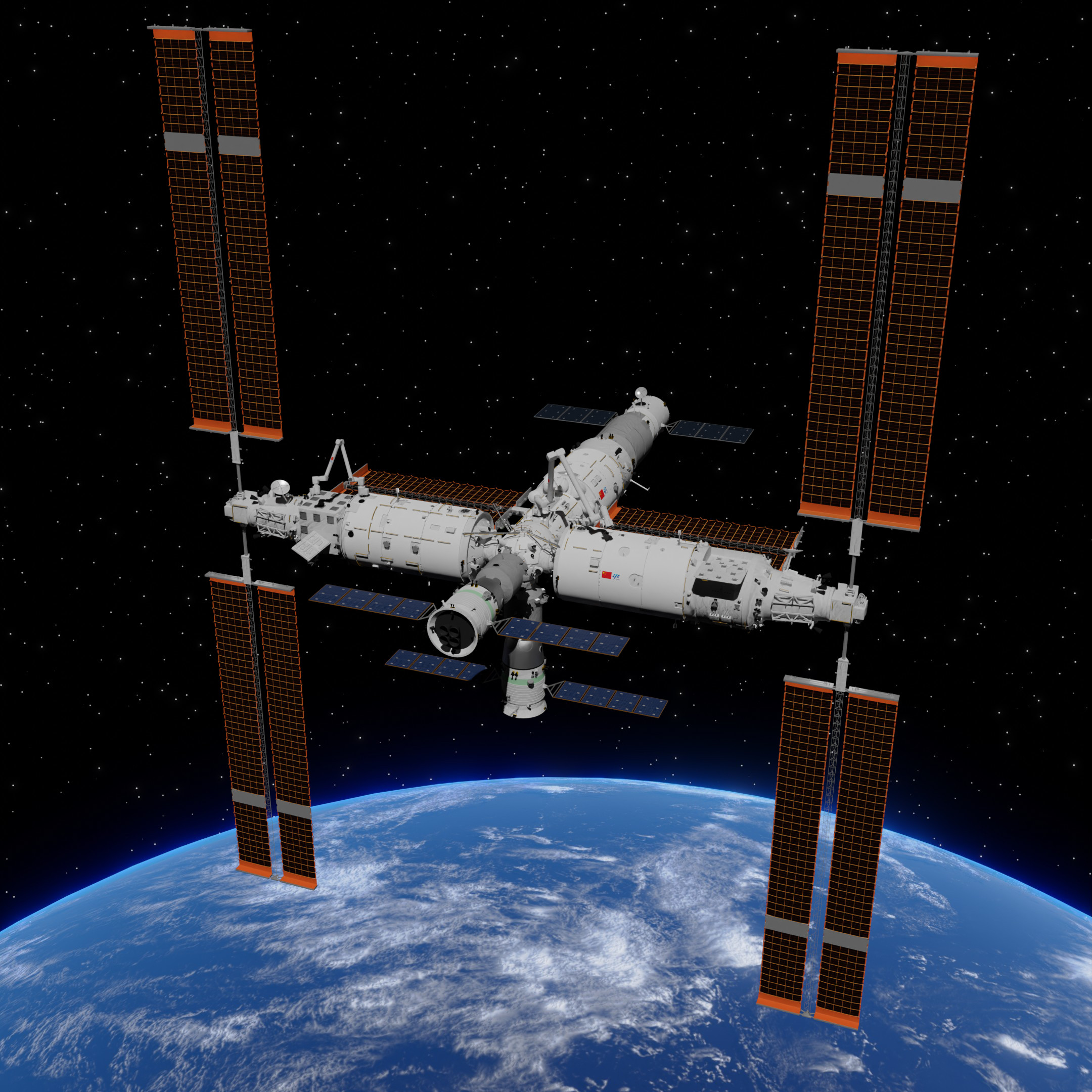 Tiangong space station - Wikipedia
