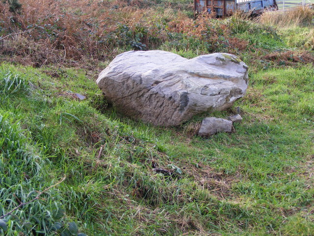 Coffin stone - Knockeencon Townland - geograph.org.uk - 3744136