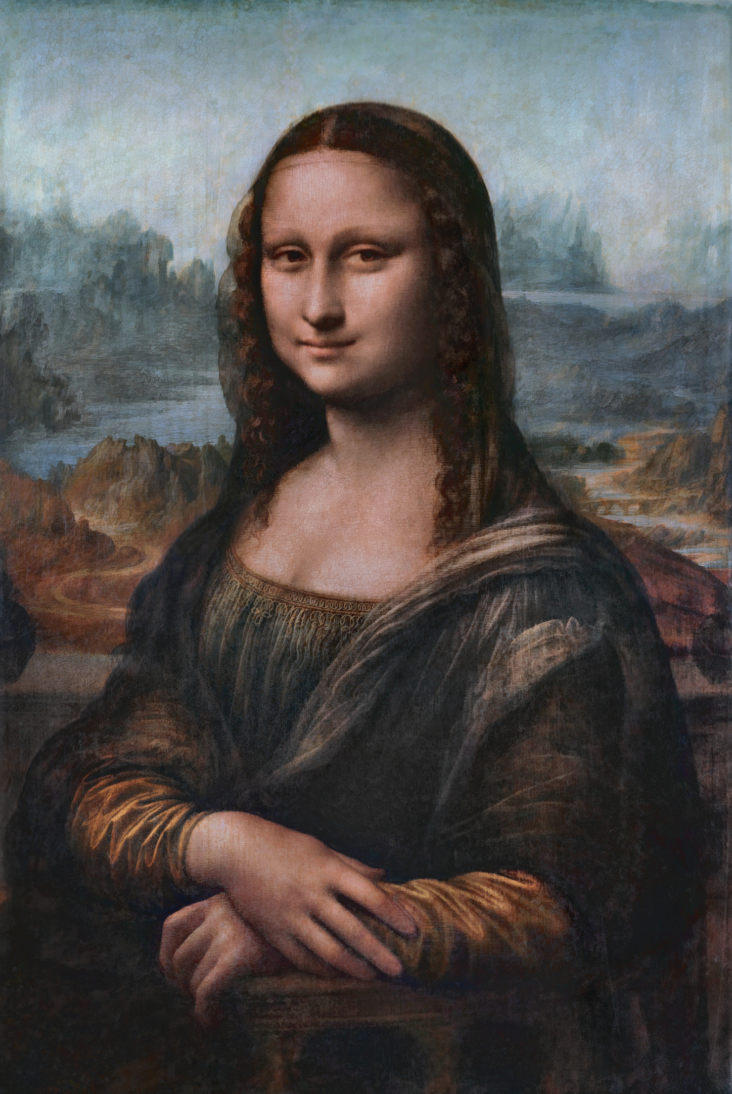 File:Da Vinci's Mona Lisa with original colors approximation.jpg -  Wikimedia Commons