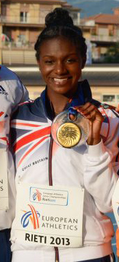 Dina Asher-Smith Rieti 2013