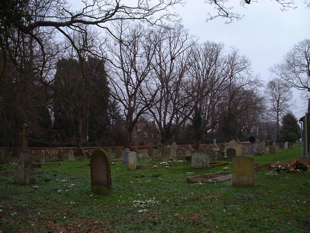 File:Graveyard in spring. - geograph.org.uk - 162229.jpg