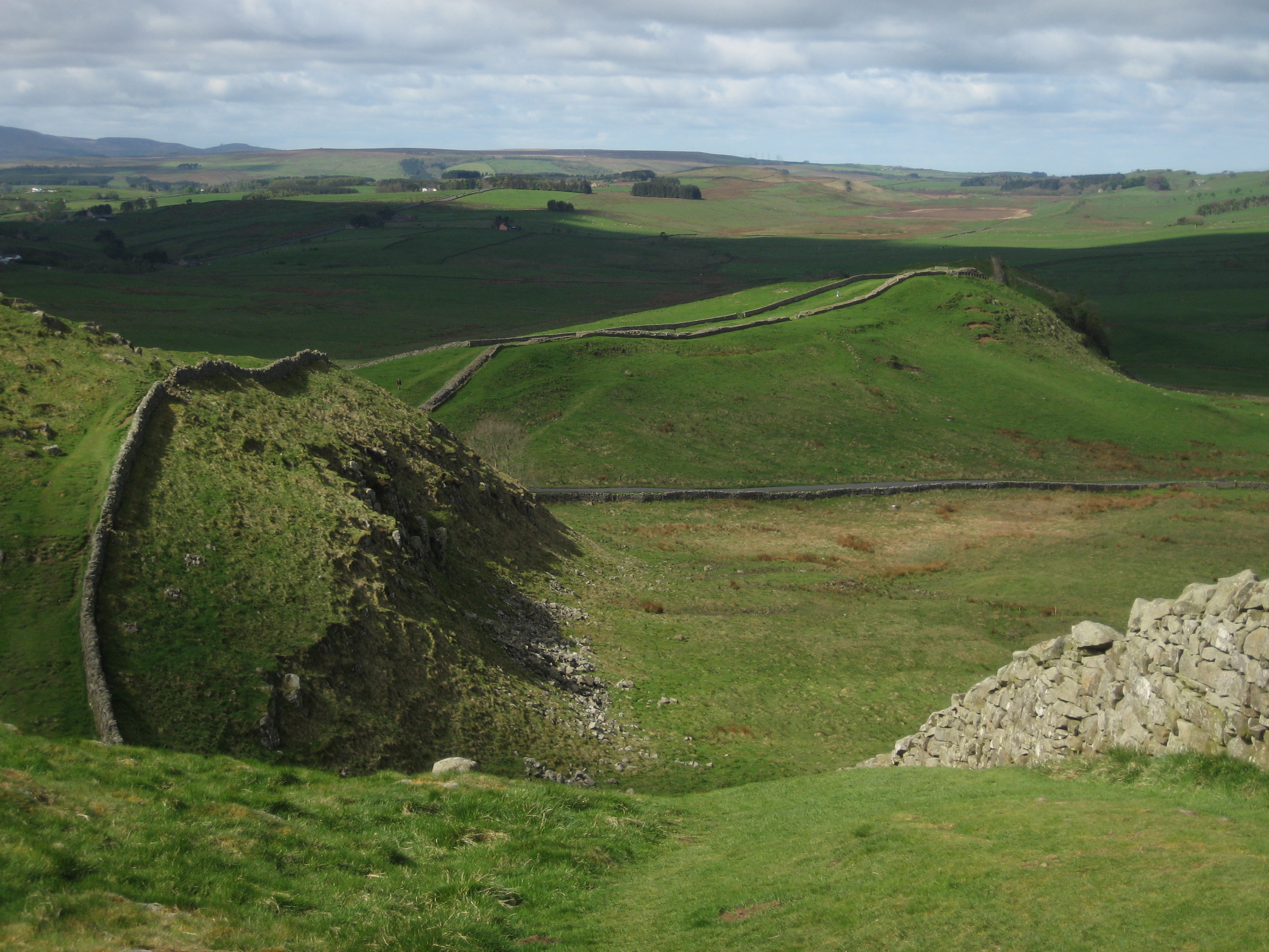 Hadrian%27s Wall landscape