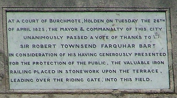 File:Inscription on the Monument on Dane John's Mound, Canterbury - geograph.org.uk - 1716911.jpg