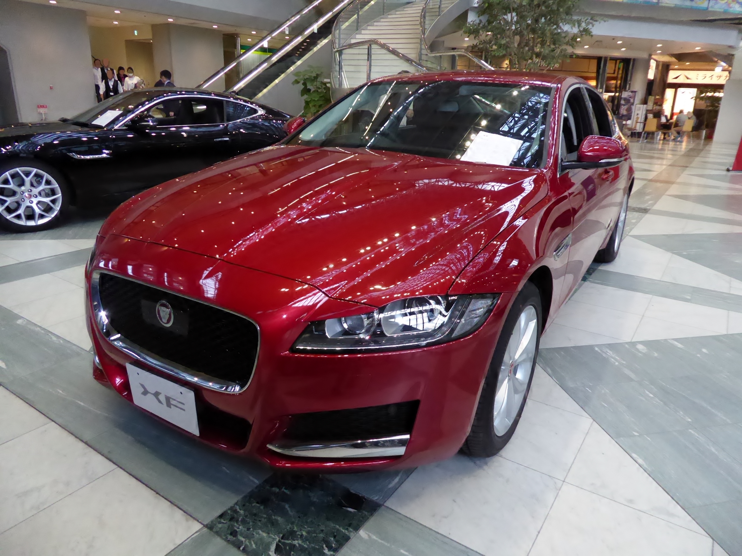 Jaguar XF x250 красный