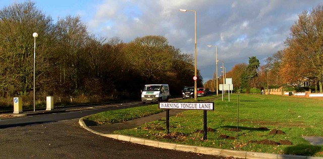 File:Junction with Warning Tongue Lane and the A638 - geograph.org.uk - 1061611.jpg