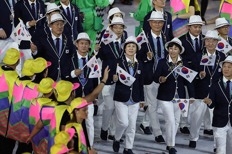 File:Korea Team in Rio.jpg