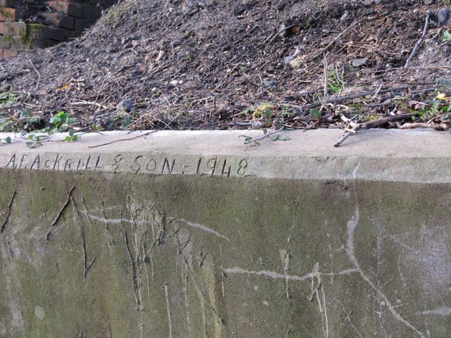 File:Name in the concrete - geograph.org.uk - 1638901.jpg