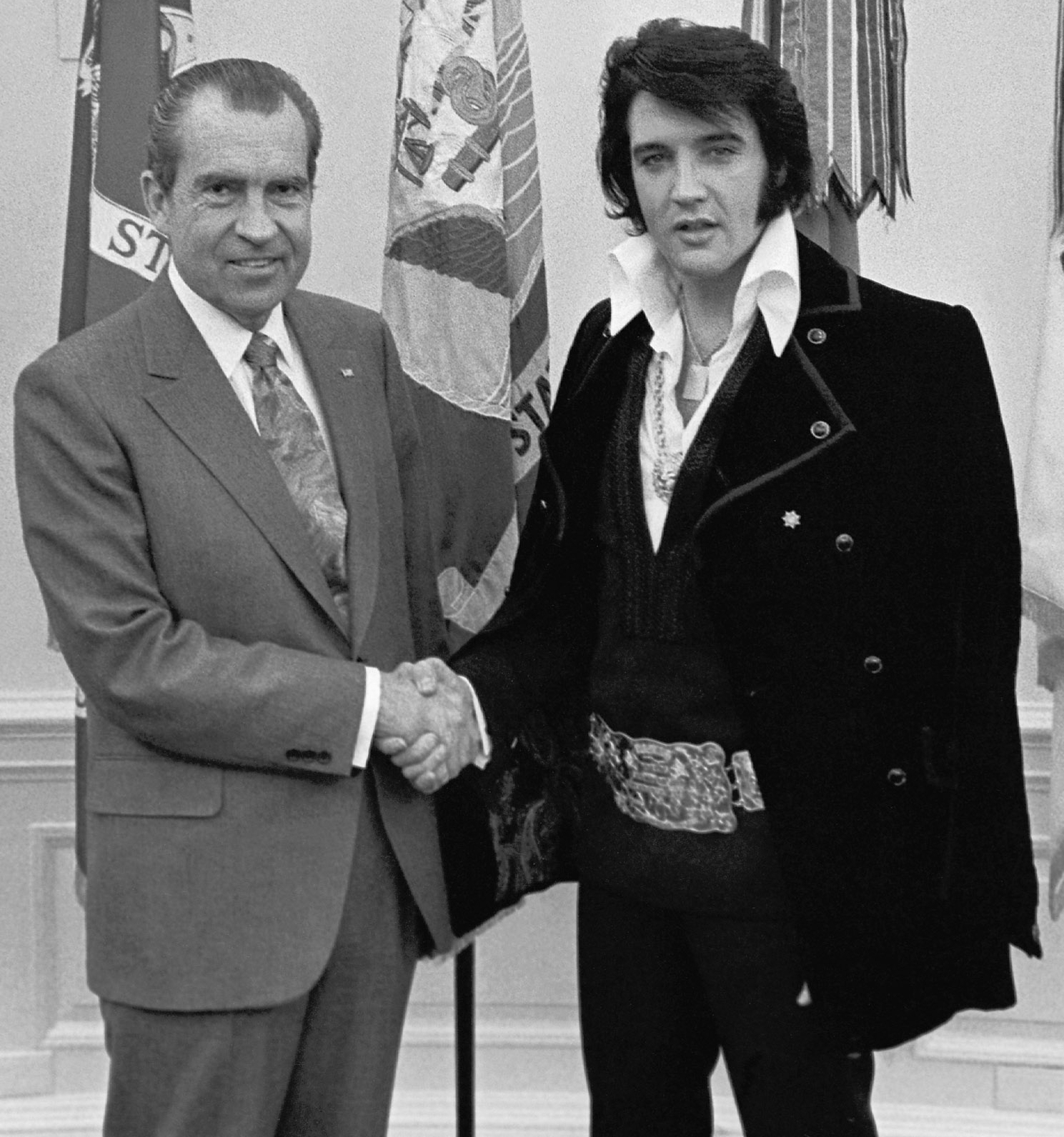 Resultado de imagem para elvis and nixon 1970