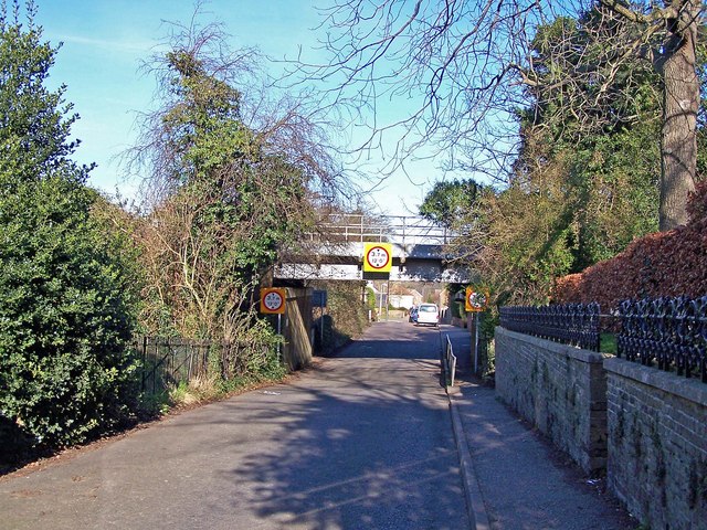 File:Railway bridge, Church Lane - geograph.org.uk - 682814.jpg