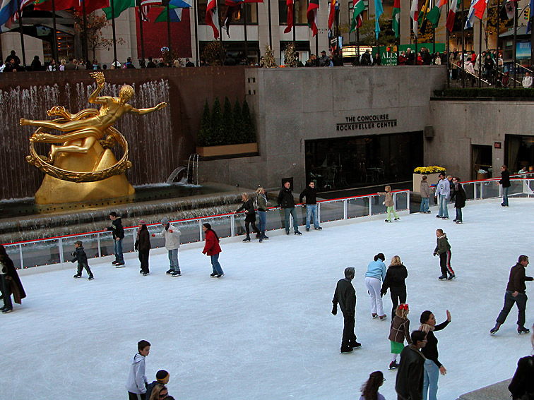 Rockfeller Center Pista pattinaggio