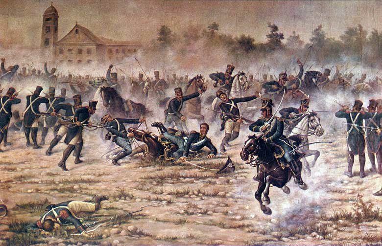 Resultado de imagen para regimiento de granaderos a caballo en 1812"