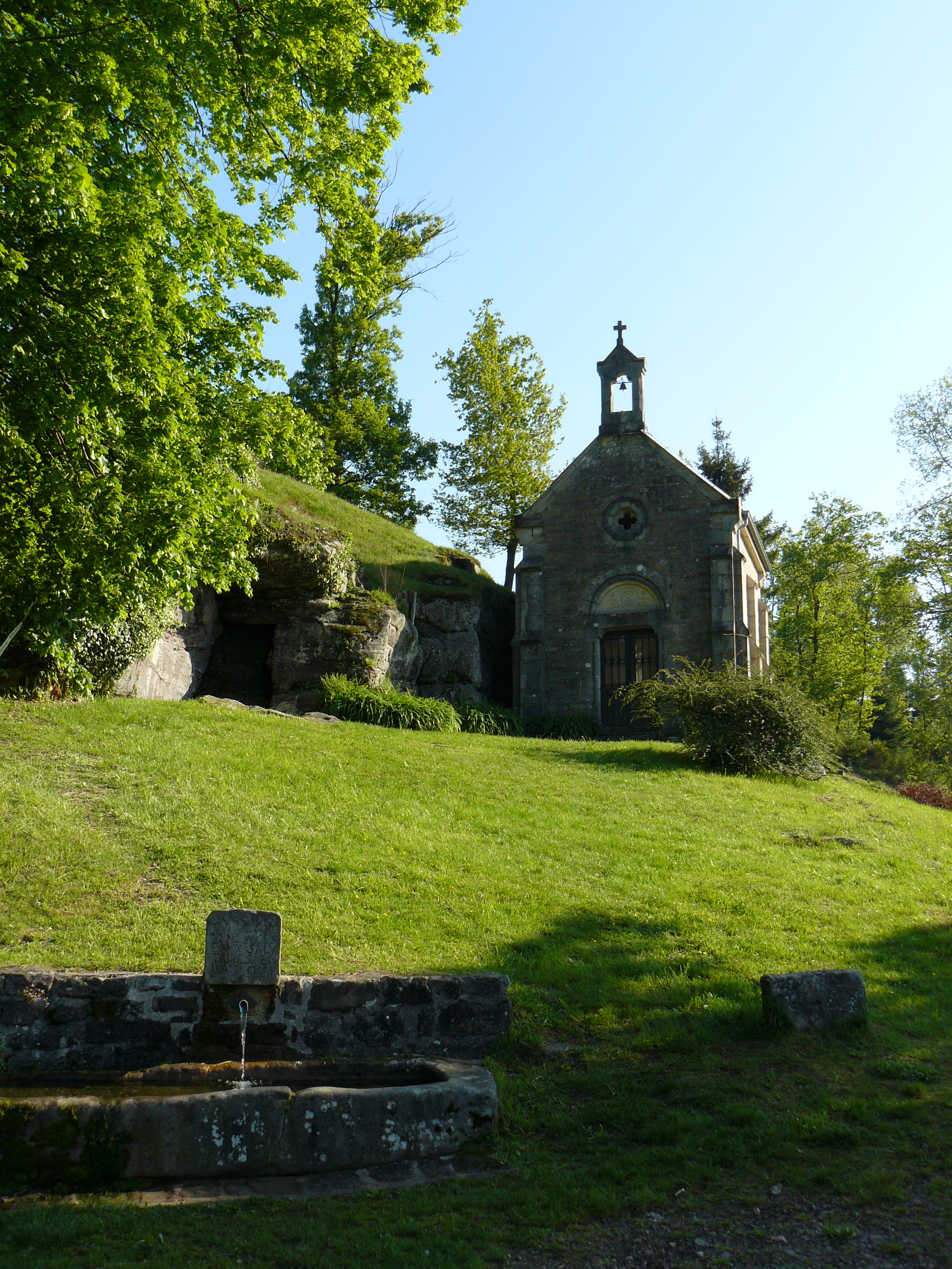 Chapelle de Saint Colomban  France Bourgogne-Franche-Comté Haute-Saône Sainte-Marie-en-Chanois 70310