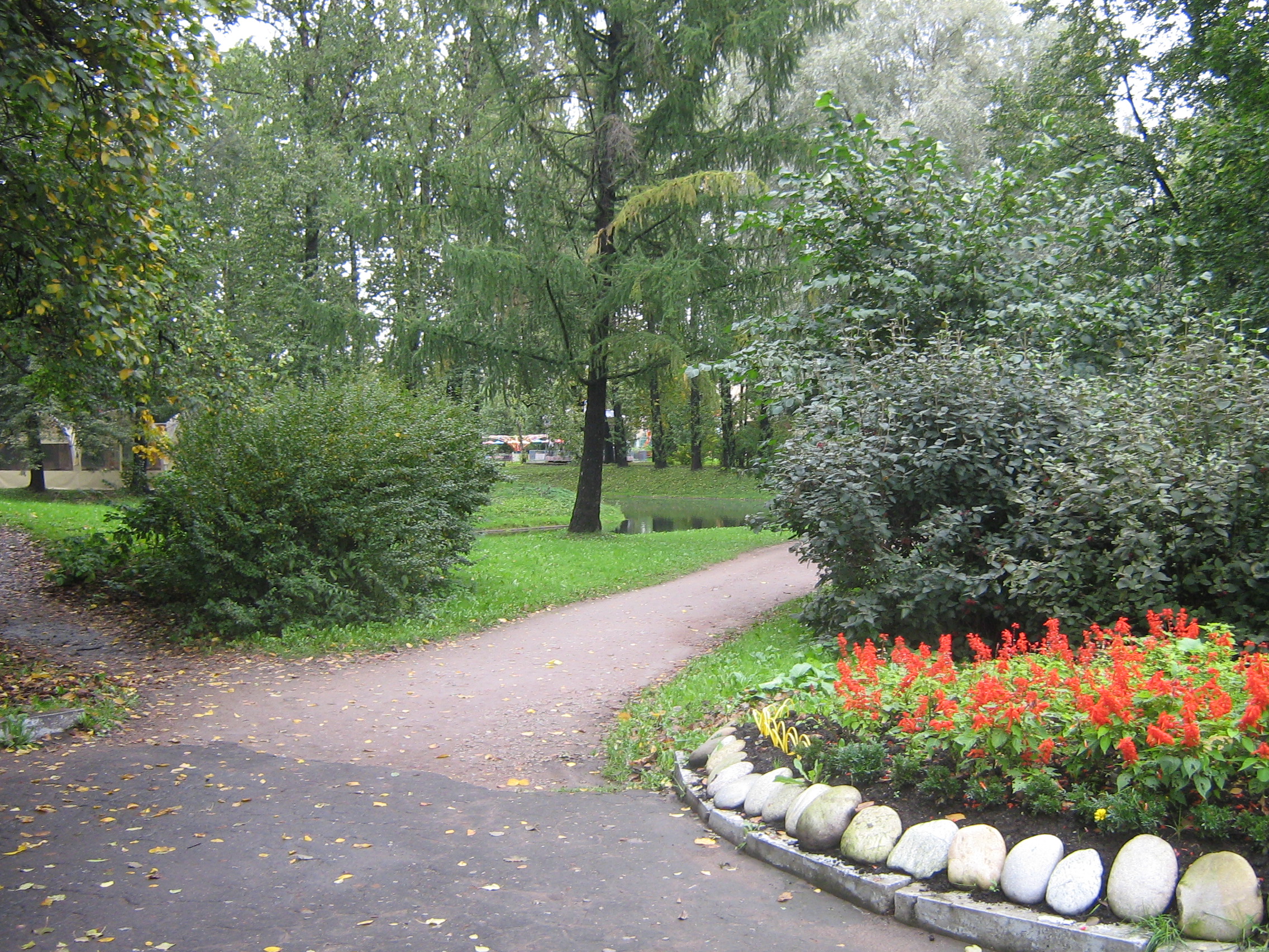 Парк имени бабушкина в санкт петербурге зимой