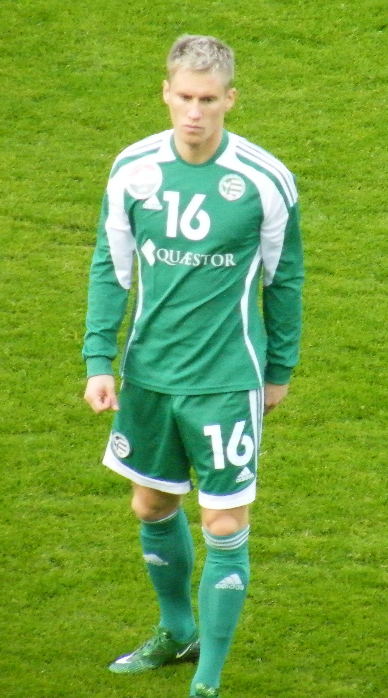 Tarmo Kink, Estonian footballer was born on October 6, 1985.