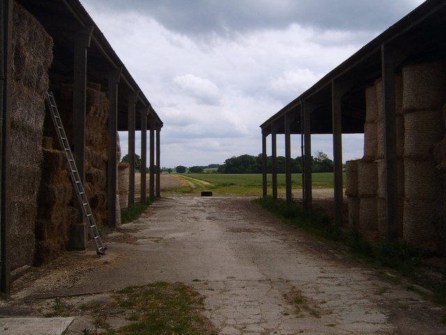 File:Two adjacent barns with track between - geograph.org.uk - 446473.jpg