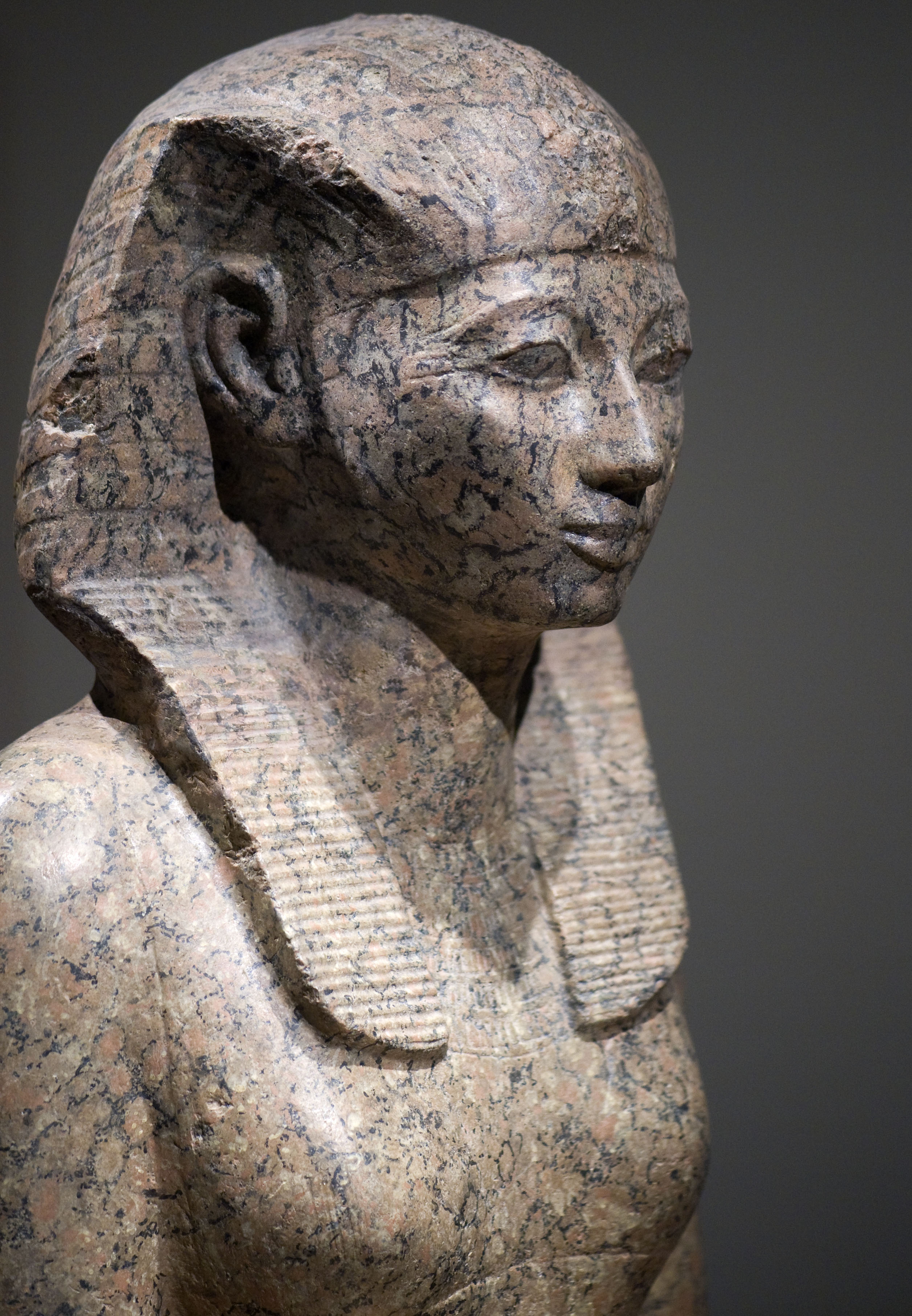 bust of Hatchepsut, 5th Pharao of the 18th dynasty in Egypt