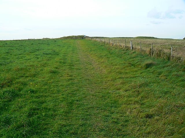 Windmill Hill from the White Horse Trail, Winterbourne Monkton - geograph.org.uk - 1010976