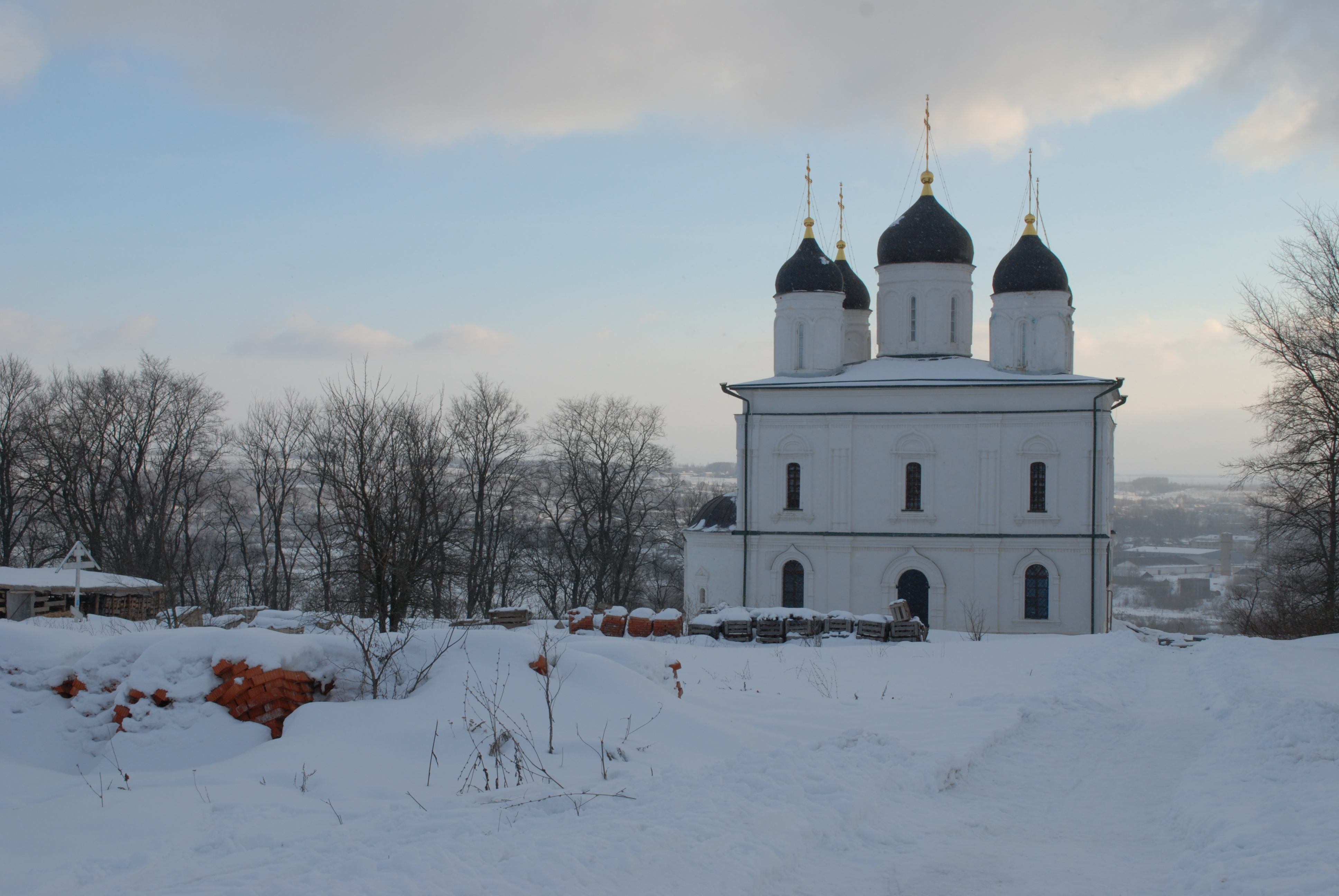 Село троицкое орловской. Троицкий монастырь Болхов. Оптин монастырь Болхов. Троицкий Рождества Богородицы Оптин монастырь. Троицкий Оптин женский монастырь Болхов.