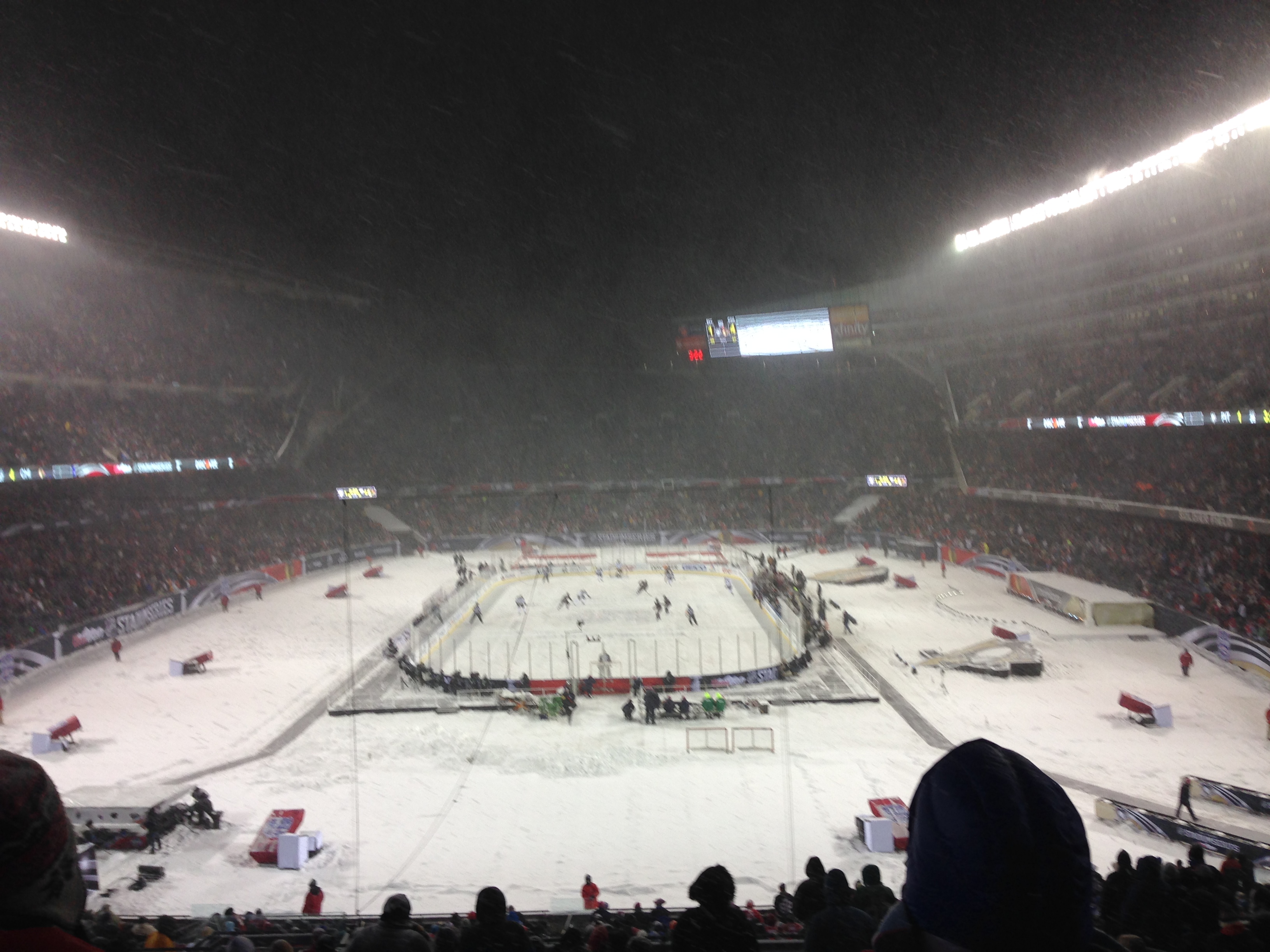 Blackhawks at Soldier Field