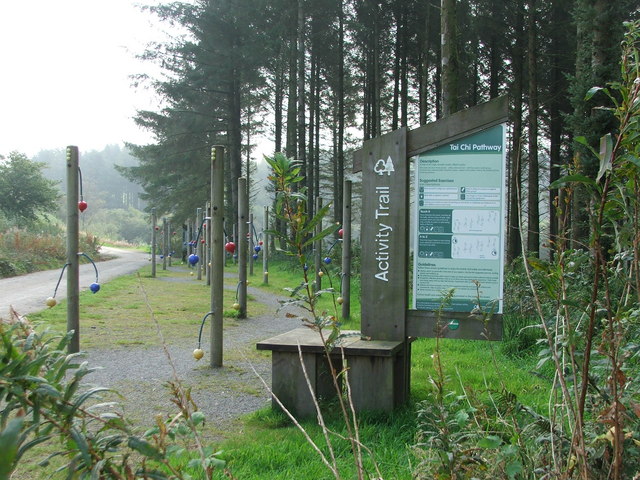 Activity Trail at Wistlandpound - geograph.org.uk - 1501713