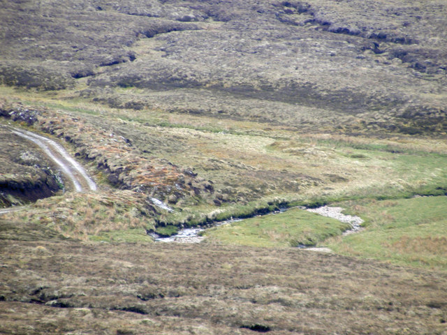 File:Allt Uisg an t-Sidhein Reaches Aberchalder Burn - geograph.org.uk - 813768.jpg