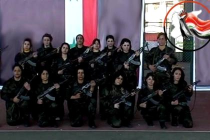 Assad's Lionesses: the female last line in the battle for Syria