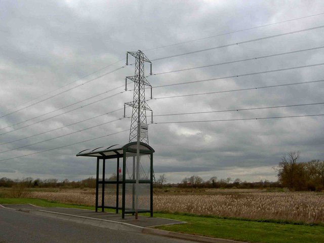 File:Bus shelter on Broad Rushes - geograph.org.uk - 1229105.jpg