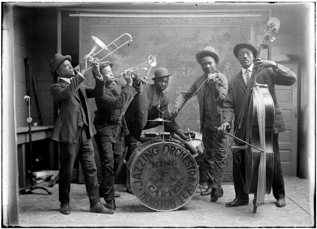 Roaring 20s Jazz Band Wall Mounted Bottle Opener prohibition speakeasy