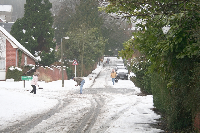 File:Clearing the Snow in Assarts Road - geograph.org.uk - 334977.jpg