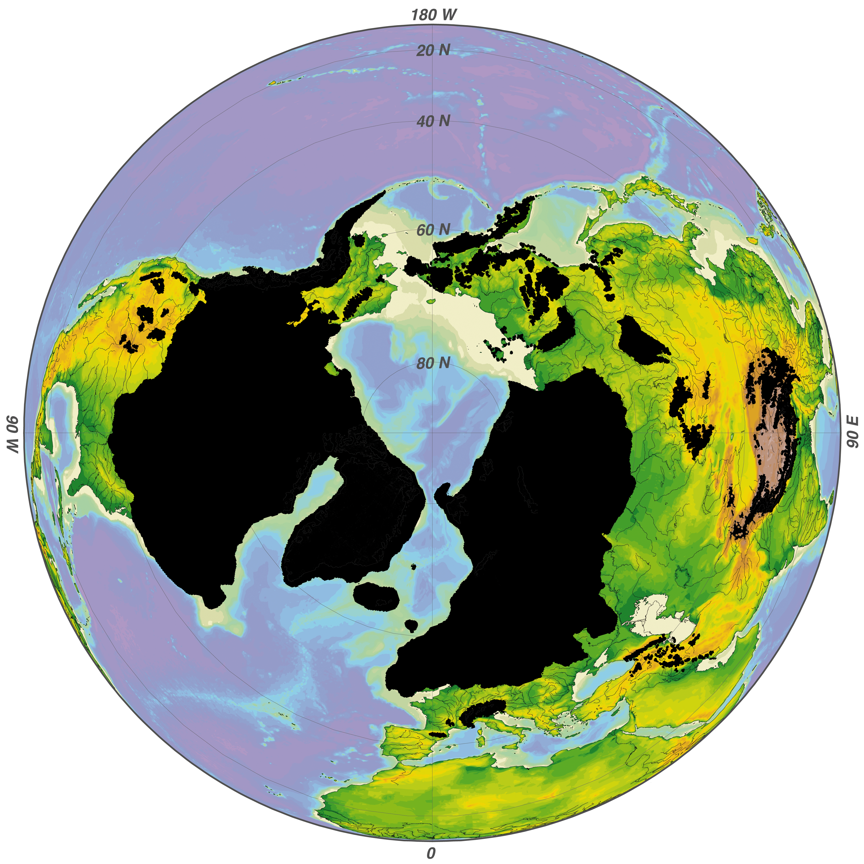 ice age glaciers