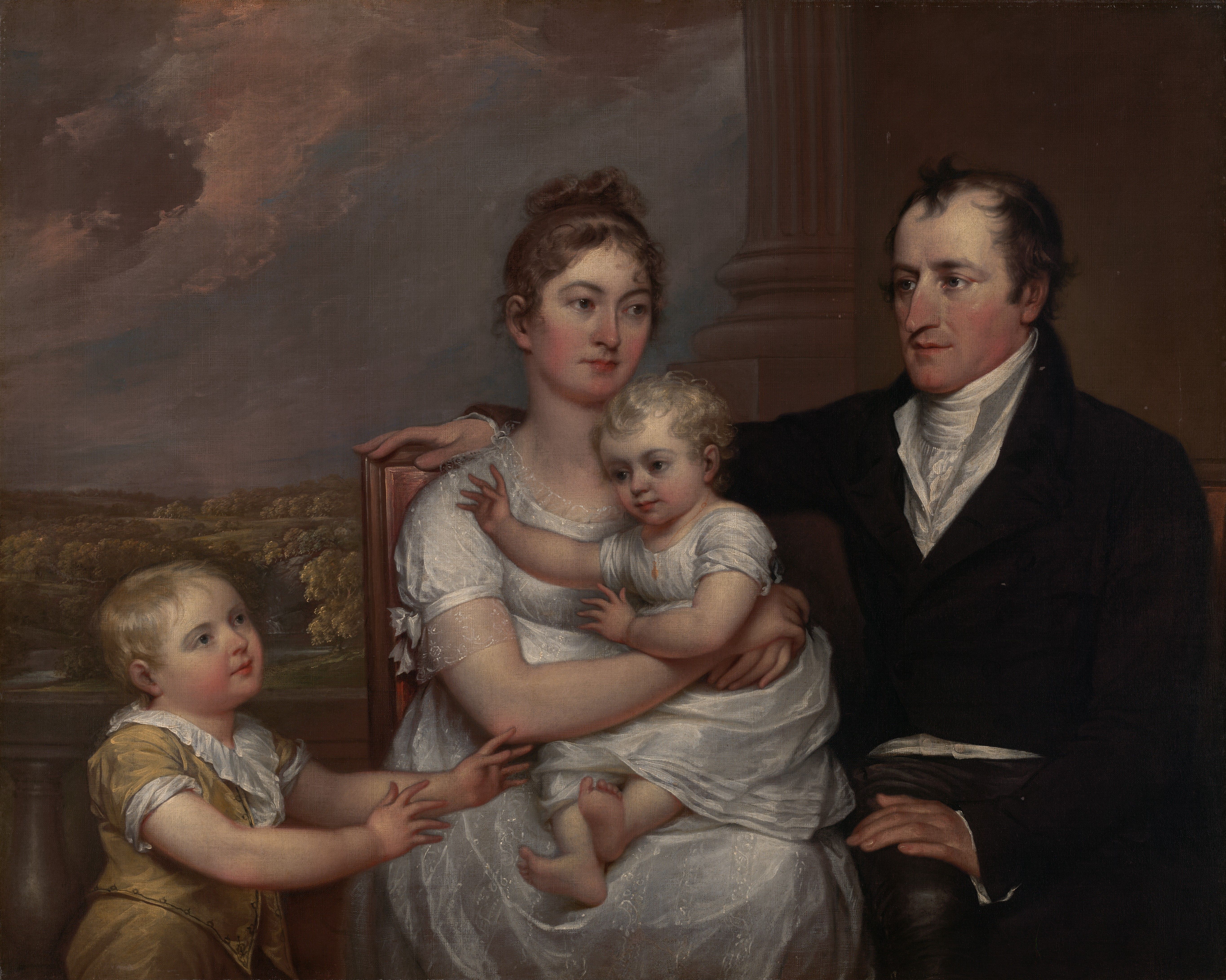 Семейный портрет Девоншир 1825