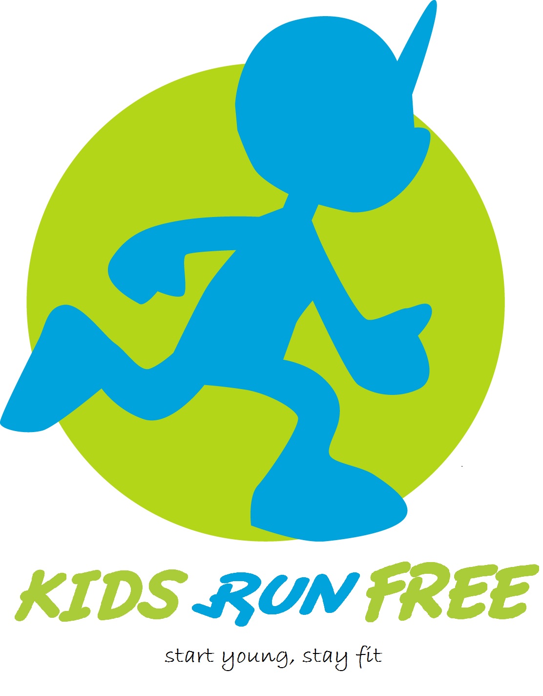 Freedom's children. Kids Run logo. Create for fun логотип.