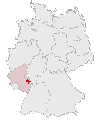 Circondario rurale di Alzey-Worms – Localizzazione