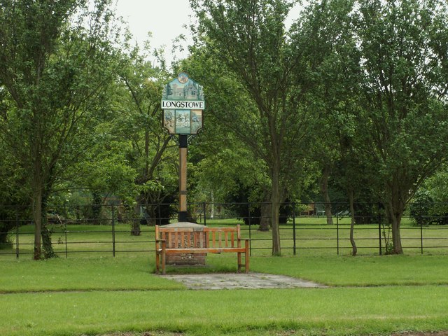 File:Longstowe's village sign - geograph.org.uk - 459827.jpg