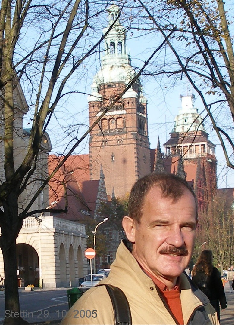 Michael Ermann am 29. Oktober 2005 in seiner Geburtsstadt Stettin