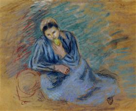 File:Pissarro - seated-peasant-woman-crunching-an-apple.jpg