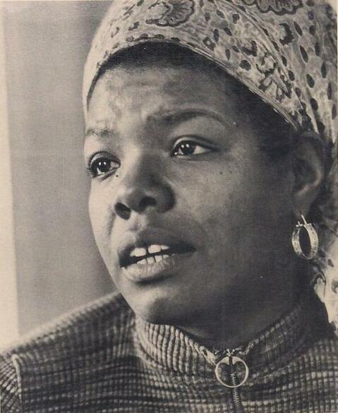 maya angelou when she was a baby