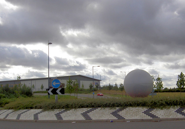 File:Redhouse Industrial estate roundabout. - geograph.org.uk - 541652.jpg