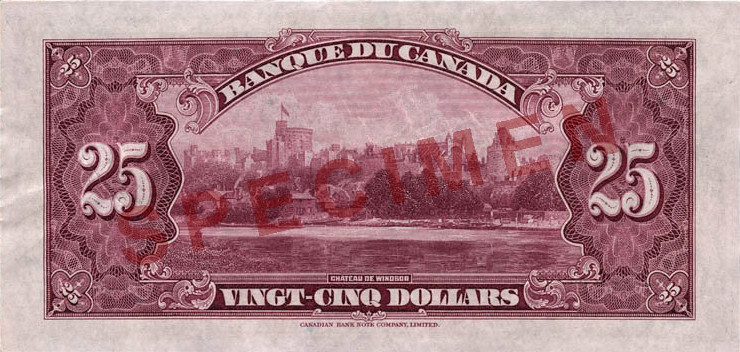 File:Reverse of commemorative $25 banknote, Canada 1935 Series, French version.jpg