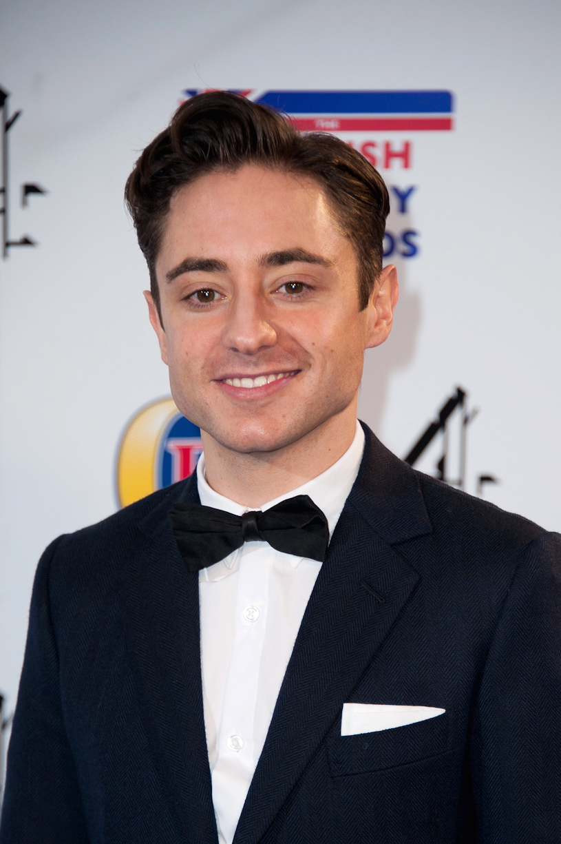 Portrait of Ryan Sampson at the 2013 British Comedy Awards