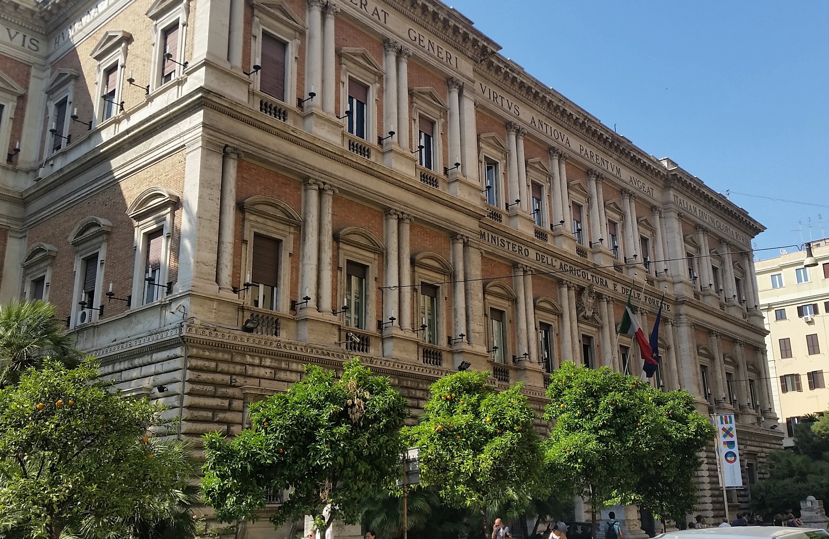 Headquarters of the Ministry in Via XX Settembre, Rome