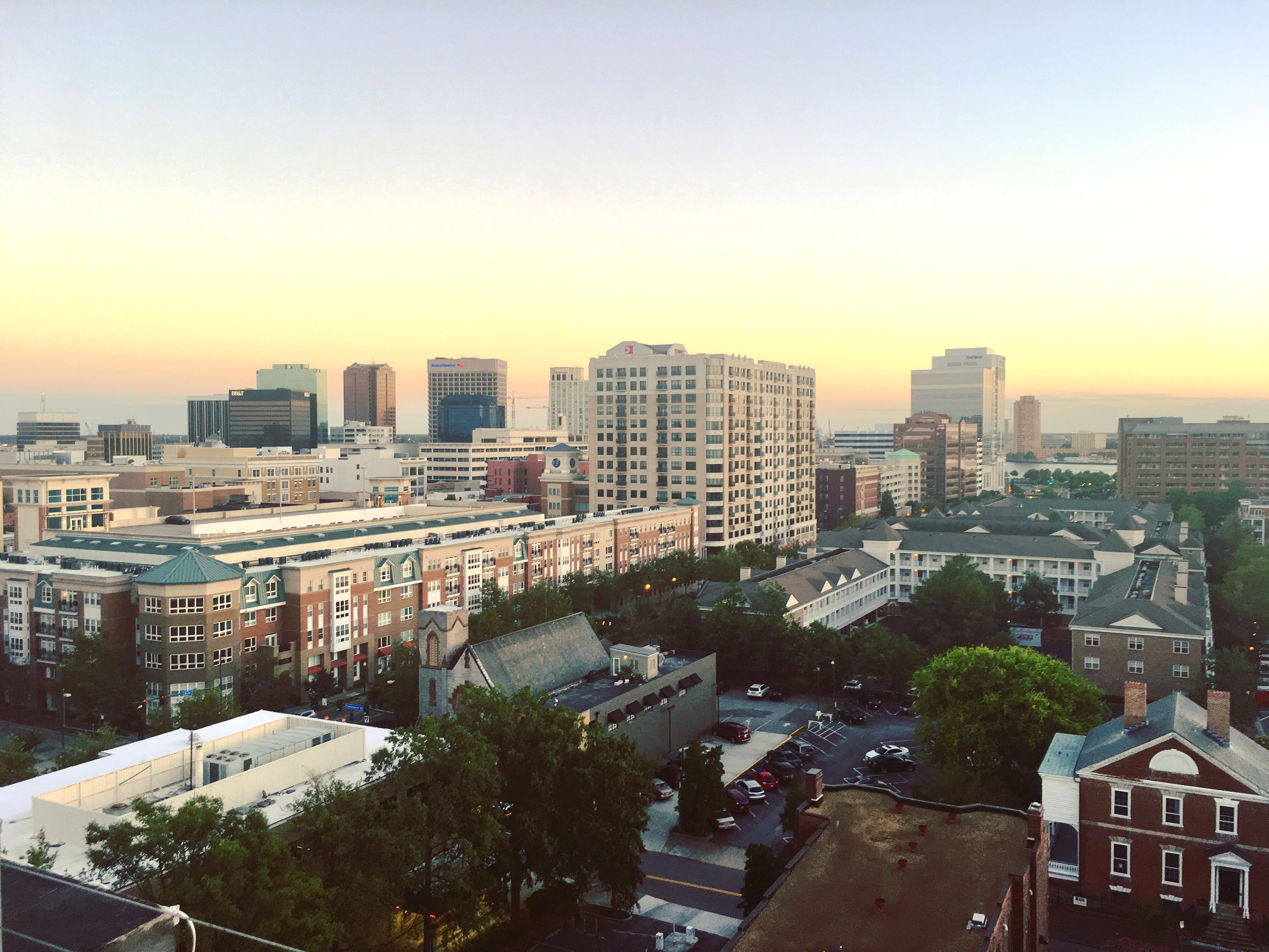 Skyline of Norfolk, Virginia