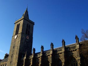 St Salvator's Chapel, by Malcolm McFadyen St Salvator's Chapel, University of St Andrews (exterior).jpg