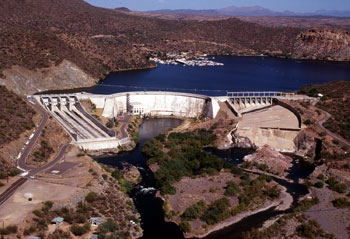 Photo of Stewart Mountain Dam