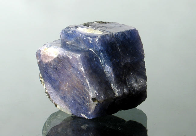 Sapphire from Madagascar. Image credit: Wikimedia Commons.
