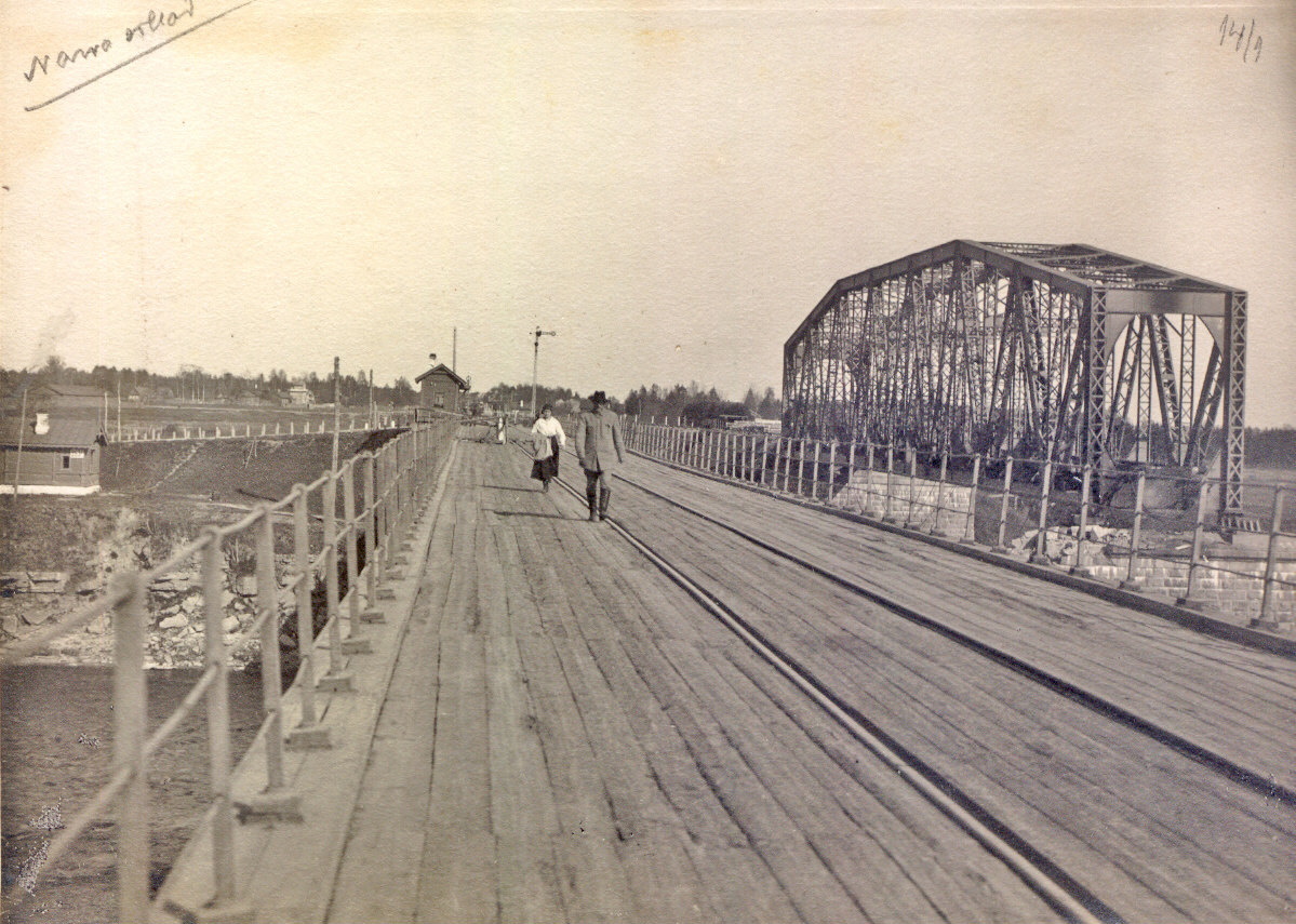 Ямбургский Железнодорожный мост 1918